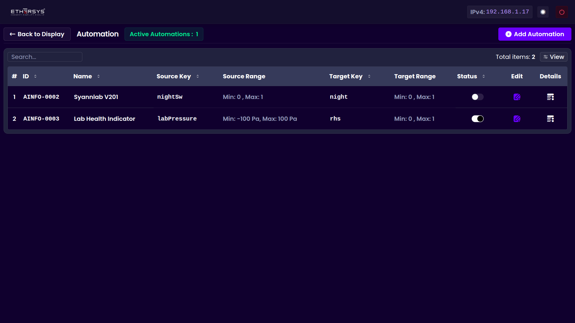 Web Management Interface 10